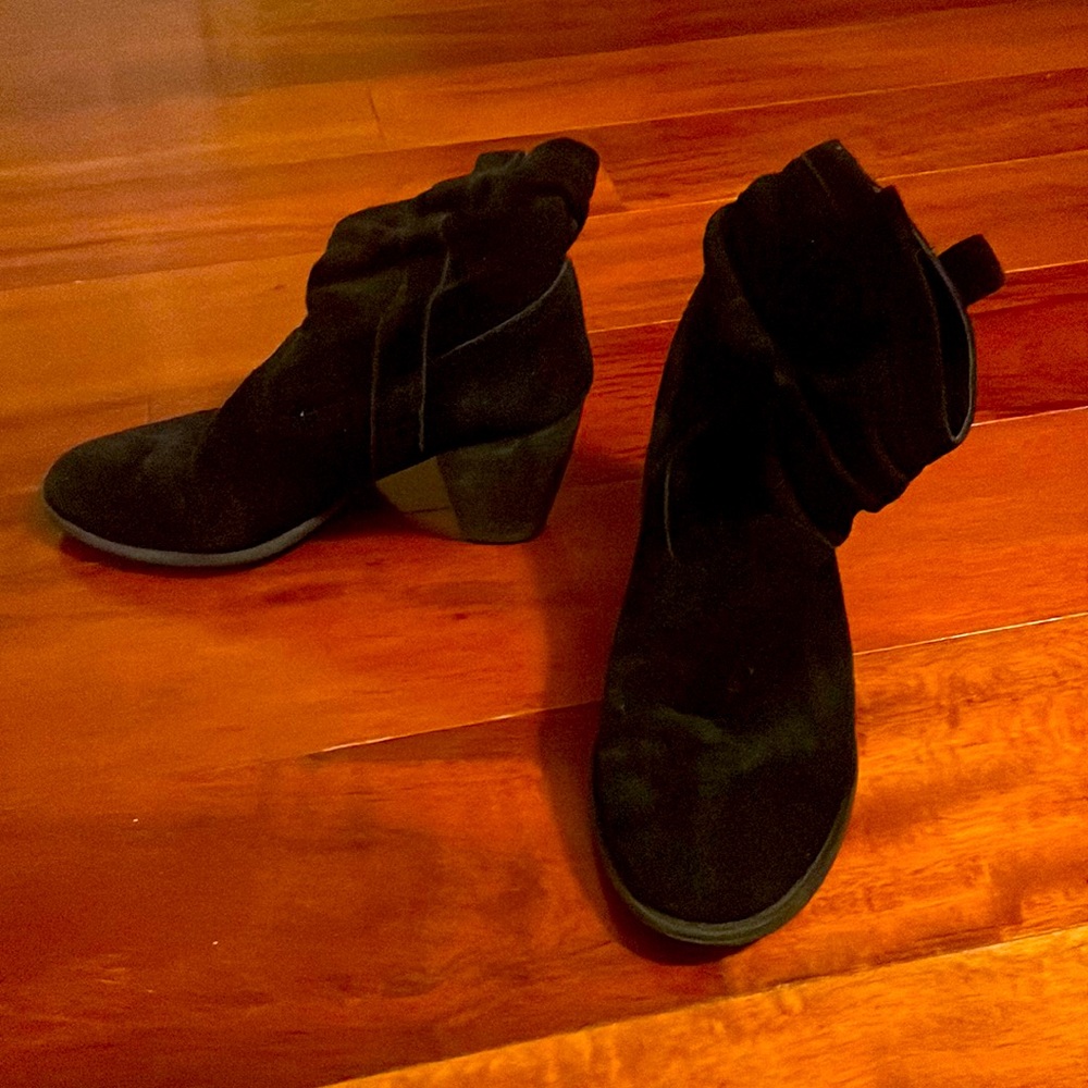 Melrose and Market ankle boots, genuine leather upper, used, real cool